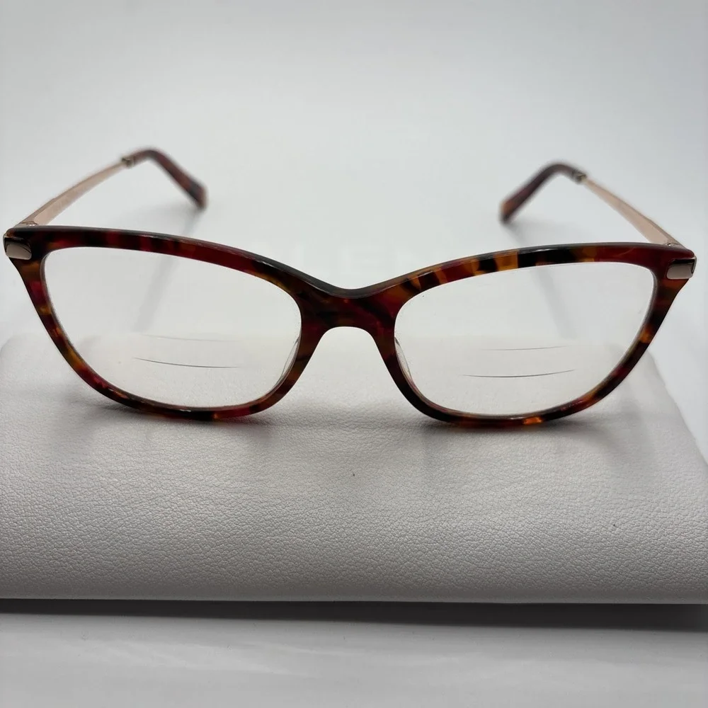 MARC JACOBS EYEGLASS FRAME MARC 400 O63 54/18/145 RED PINK ORANGE GOLD #D169